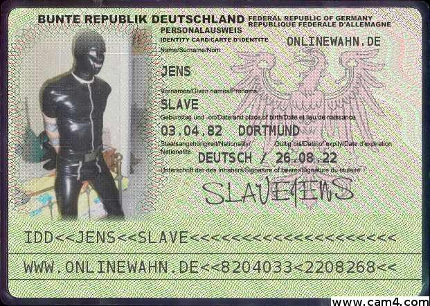 SlaveJens from Germany